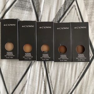 Crown Pro 5 piece foundation set